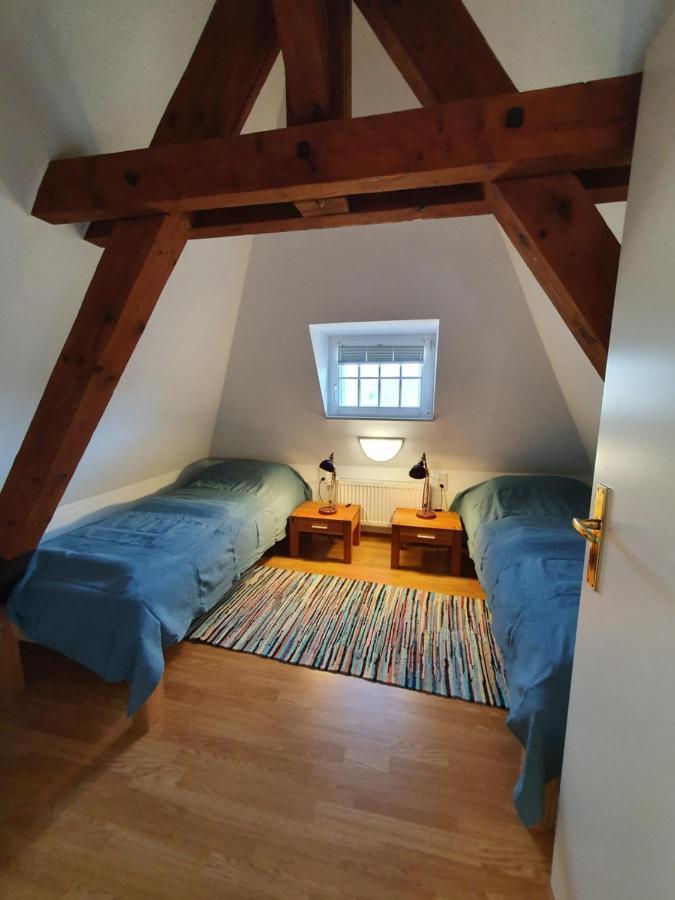 Ferienwohnung Am Burggraben auf der Sauerburg Sauerthal Exterior foto
