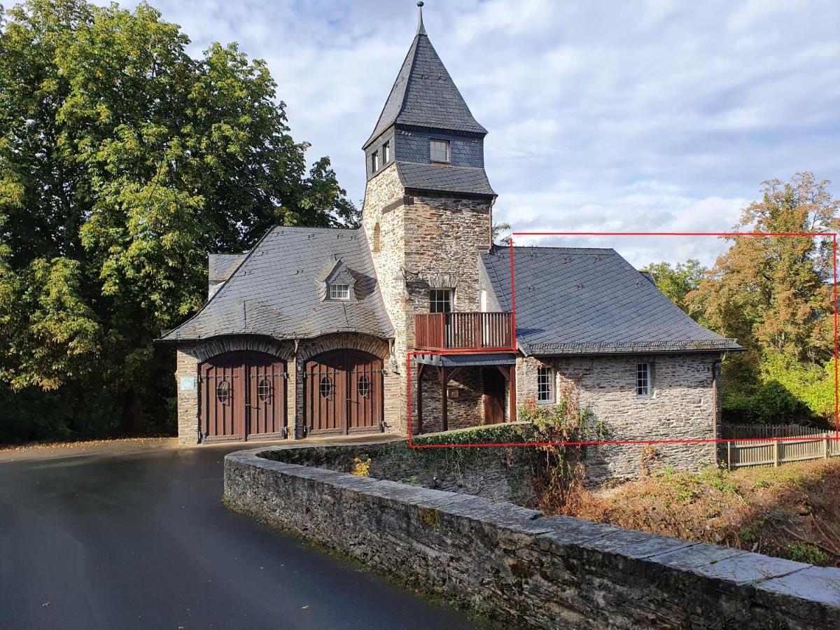 Ferienwohnung Am Burggraben auf der Sauerburg Sauerthal Exterior foto